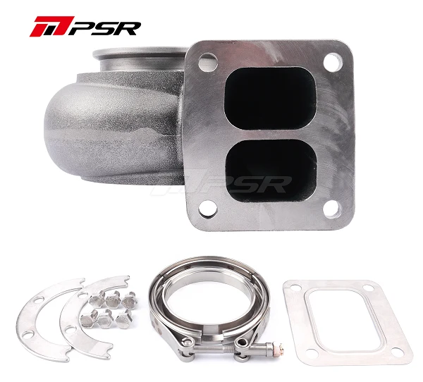 Pulsar PSR Turbine Housing Drop In Precision PTE Ball Bearing Turbo 6870 1.0A/R T4 Divided Inlet V-Band Outlet
