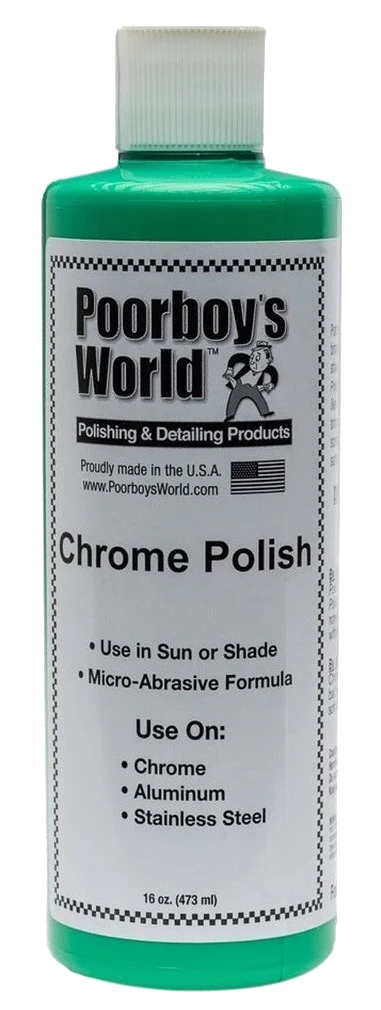POORBOY'S WORLD Chrome Polish pasta polerska do polerownaia chromu 473ml