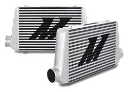Intercooler uniwersalny Mishimoto G-Line Srebrny