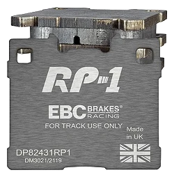 DP82431RP1 Sportowe klocki hamulcowe RP-1 Racing EBC Brakes Toyota GR Yaris Yaris GR Toyota GR Corolla