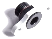 FPR Adapter 8AN ORB 16mm Bore 42mm Spacing M6 Radium Engineering