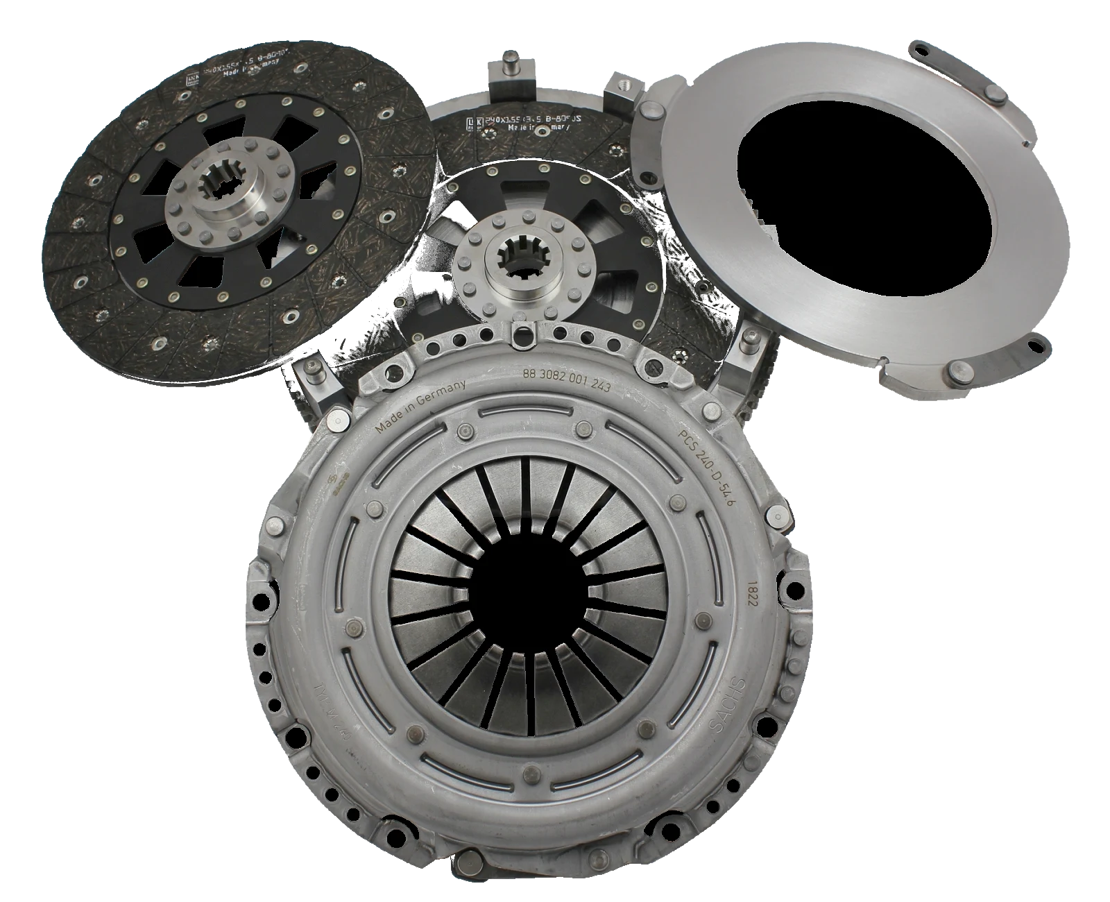 Sprzęgło dwutarczowe FTWL BMW M50 / M52 / M54 / S50 / S54 / M57 / E46 / M3 - STAGE 3 - FTWL-M50/M57TDSTG3