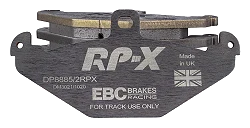 DP8885/2RPX Sportowe klocki hamulcowe RP-X Racing EBC Brakes Lotus 340R Elise Series 1 Elise Series 2 Elise Series 3 Europa Exige Series 1 Exige Series 2 Opel Speedster STRATHCARRON Tesla Ro