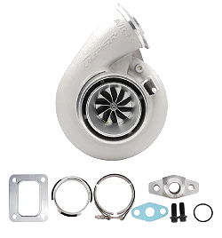 Turbosprężarka Pulsar PSR 7375G 1200KM 1.15A/R T4 Wlot 3.5" V-band Wylot Łożyska kulkowe