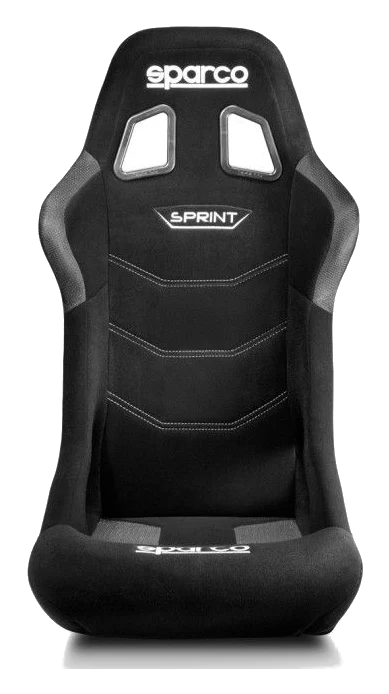 Fotel sportowy Sparco Sprint+ Tubular FIA 8855-1999 Czarny - BRR0003B0.N