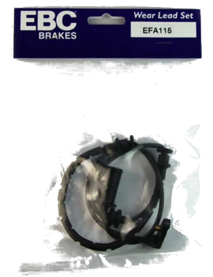 EFA115 Czujnik zużycia klocków hamulcowych EBC Brakes Opel Astra G Astra G OPC Astra Classic G Astra Cabriolet Astra Coupe Zafira A Zafira A OPC Saab 900 VAUXHALL Astra G Astra Cabriolet Ast