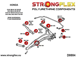 086130B: Kompletny zestaw zawieszenia Honda Civic