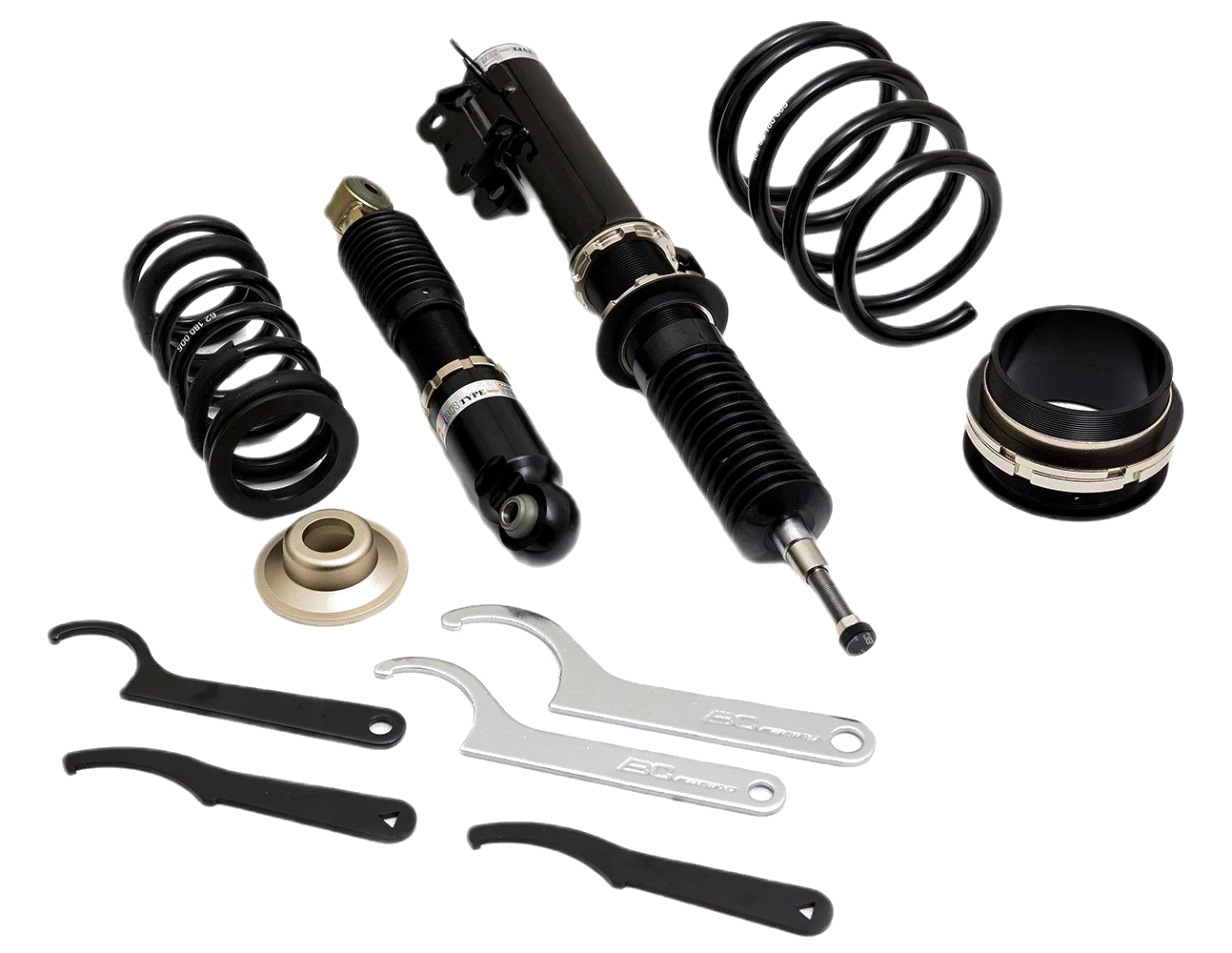 Zawieszenie gwintowane BC Racing ZO-04-BR-RN Fiat 500 2007+ (Euro)