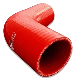 Silikonowe kolanko redukcyjne 67' 54/70mm Czerwony - 006754/70-R