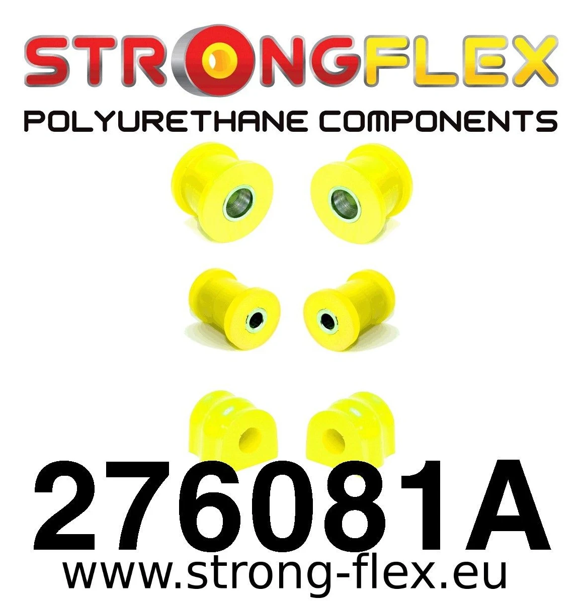 276081A: Zestaw poliuretanowy przedniego zawieszenia SPORT Subaru Baja