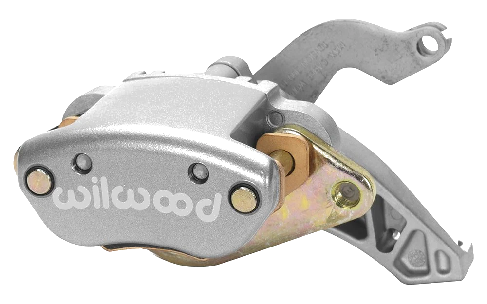 Zacisk hamulcowy 1 tłoczkowy Wilwood 120-12070 MC4 Mechanical lewy srebrny