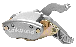 Zacisk hamulcowy 1 tłoczkowy Wilwood 120-12070 MC4 Mechanical lewy srebrny