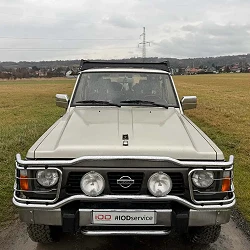 Aluminiowy Bagażnik Dachowy Typ Short z Oświetleniem Wstecznym IOD Performance do Nissan Patrol Y60 SWB