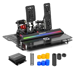 Pedalbox Pedały SIMSONN Pro X Ultra Sim Pedały RGB Simracing Symulator