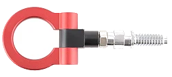 Ucho holownicze Jr.Spec okrągłe M16x3.0 czerwone
