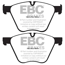 DP42007R Klocki hamulcowe YELLOWSTUFF EBC Brakes BMW 5 Series GT F07 550 5 Series xDrive GT F07 550 7 Series F01 730 7 Series F01 750 7 Series F01 760 7 Series xDrive F01 750 7 Series F02 73