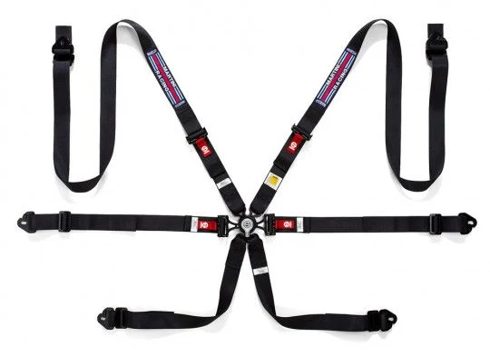 Pasy bezpieczeństwa Sparco Martini Racing FIA 8853-2016 Czarne - 04834HPDMR.N