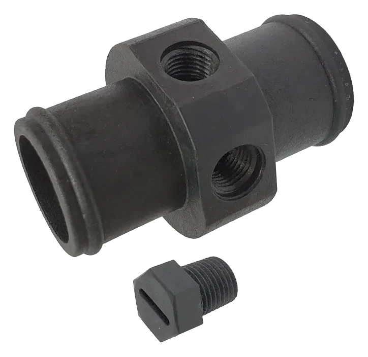 Davies Craig DC0416 adapter przelotowy 38 mm z portem 1/4” NPT i korkiem