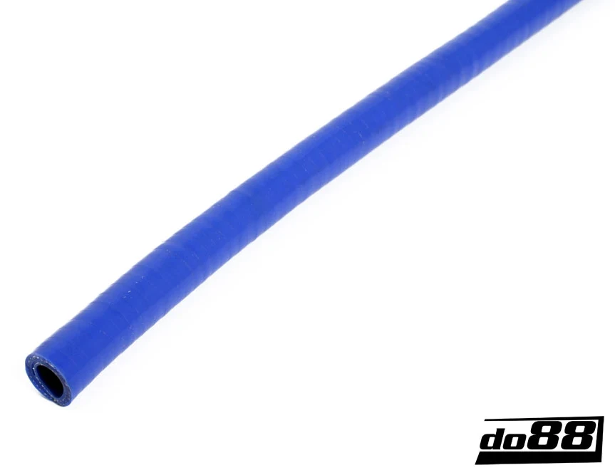 Wąż silikonowy niebieski elastyczny gładki 0,5" (13mm)