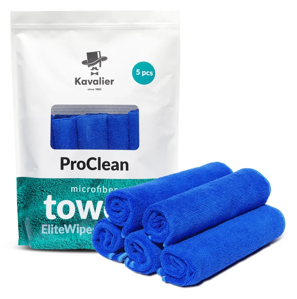 KAVALIER ProClean Microfiber Towel - EliteWipes Miracle Wipe 5pack