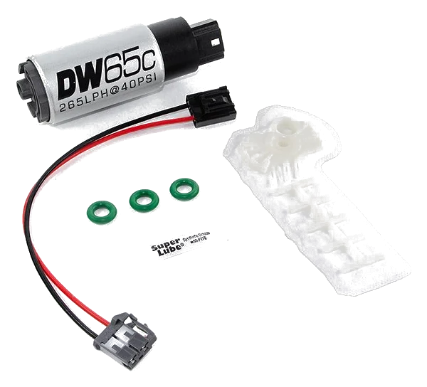 Pompa paliwa DeatschWerks DW65C 265 lph EVO X 08-15 Mazdaspeed3 07-13 Mazdaspeed6 06-07 Honda Civic 12-16 Honda Accord 13-17 Tundra 4.0L V6 07-14 4.L V8 07-10 4.6L V8 08-17 5.7L V8 07-17 Wra
