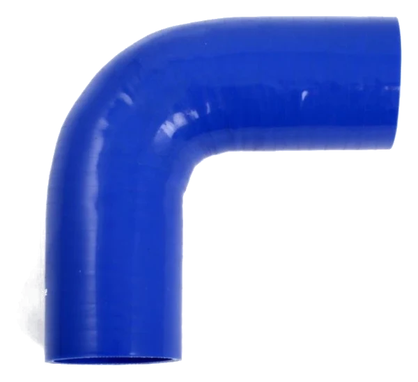 Wąż silikonowy niebieski 90 stopni 3" (76mm)