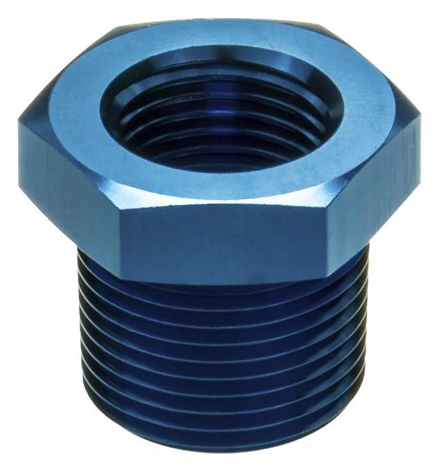 1/4 NPT 1/8 NPT Nypel adapter redukcyjny prosty męsko-żeński Niebieski