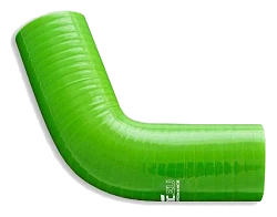 Kolanko silikonowe 67' 32mm Zielony