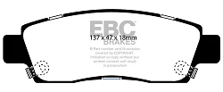 DP1672 Klocki hamulcowe ULTIMAX2 EBC Brakes Chevrolet Trailblazer Saab 97X