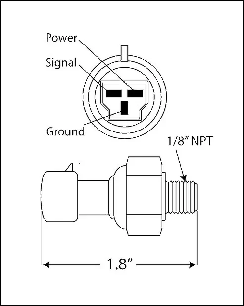 Prosport Premium Oil / Fuel Pressure Sender