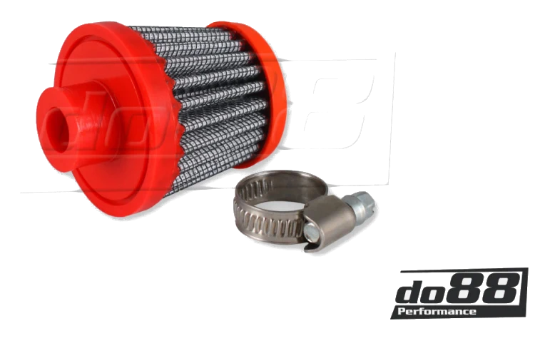BMC filtr odpowietrzenia skrzyni korbowej, przyłącze 12mm, długość 47mm