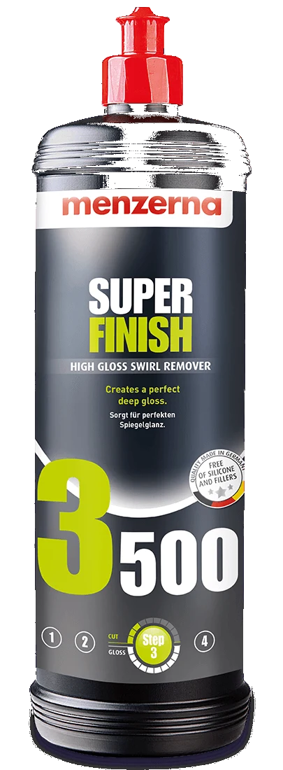 Menzerna Super Finish 3500 lekko ścierna pasta polerska wykończeniowa SF3500 1l 1000ml - 22911.261.001