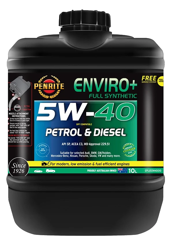 Olej silnikowy Penrite Enviro + 5W40 Full Synthetic 10L