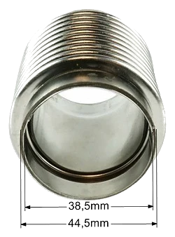 Kierunkowy łącznik elastyczny wydechu 38mm dł 70mm