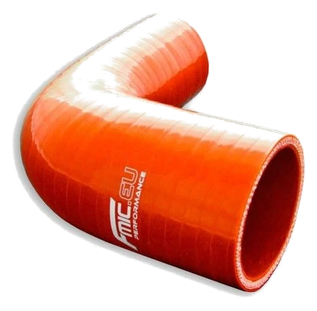 Silikonowe kolanko redukcyjne 90' 80/89mm Pomarańczowy - 009080/89-P