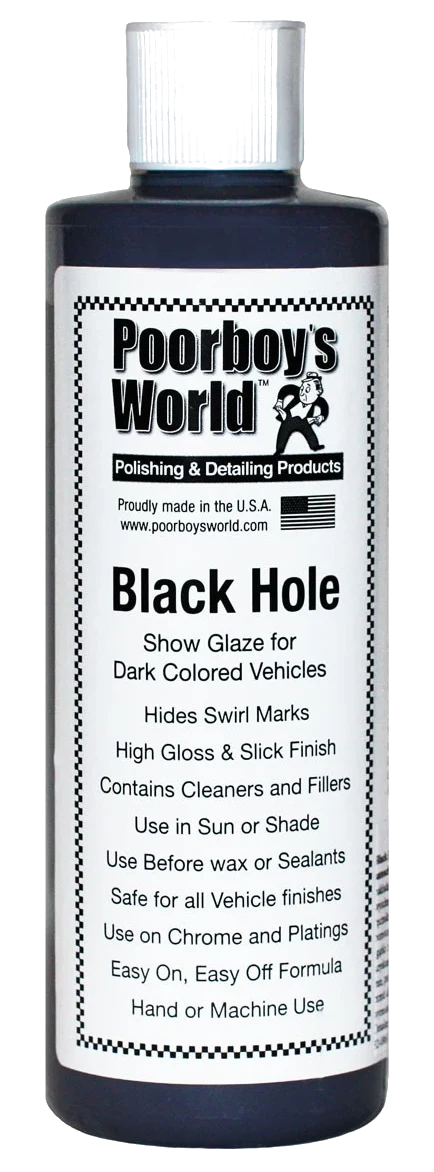 POORBOY'S WORLD Black Hole Show Glaze politura do ciemnych lakierów 473ml