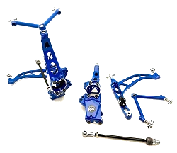 Front Narrow Drift Angle Lock Kit Wisefab WF350N for Nissan 350Z