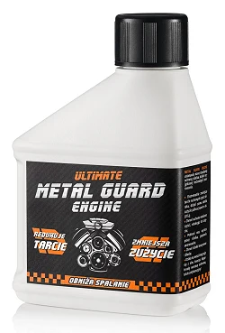 Dodatek Do Oleju Metal Guard Engine Zmniejsza Tarcie i Chroni Silnik 300ml