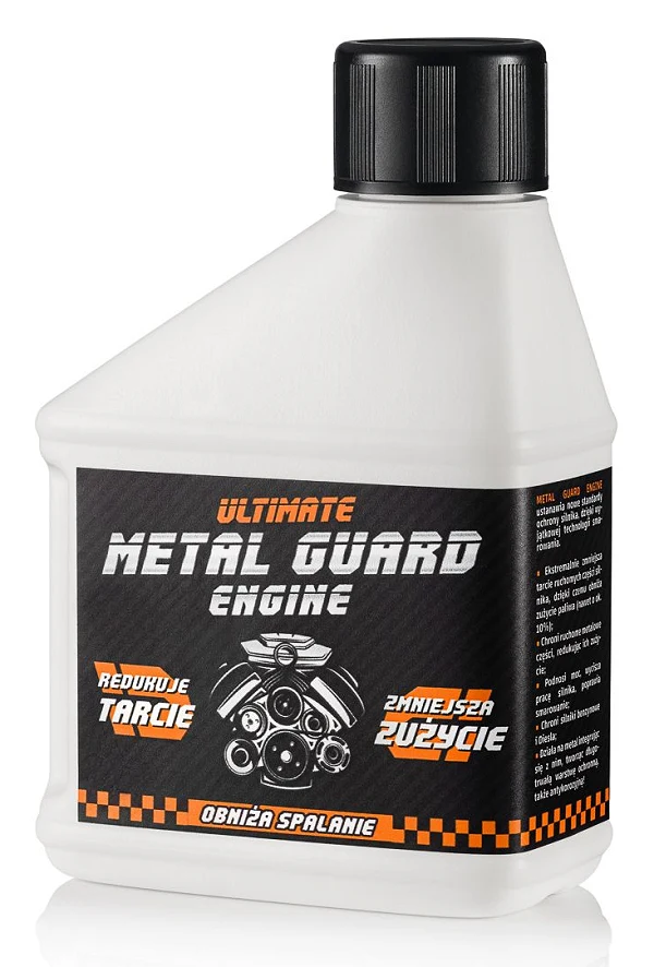 Dodatek Do Oleju Metal Guard Engine Zmniejsza Tarcie i Chroni Silnik 300ml