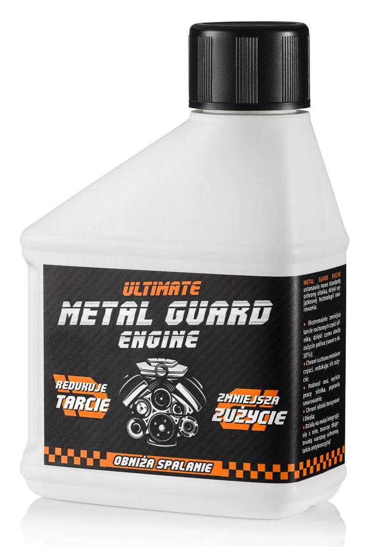 Dodatek Do Oleju Metal Guard Engine Zmniejsza Tarcie i Chroni Silnik 300ml