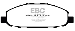 DPX2116 Klocki hamulcowe ULTIMAX2 EBC Brakes Nissan COMMERCIAL Urvan E25