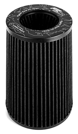 Stożkowy filtr powietrza FMIC.Pro dł. 225mm średnica montażowa 102mm czarny
