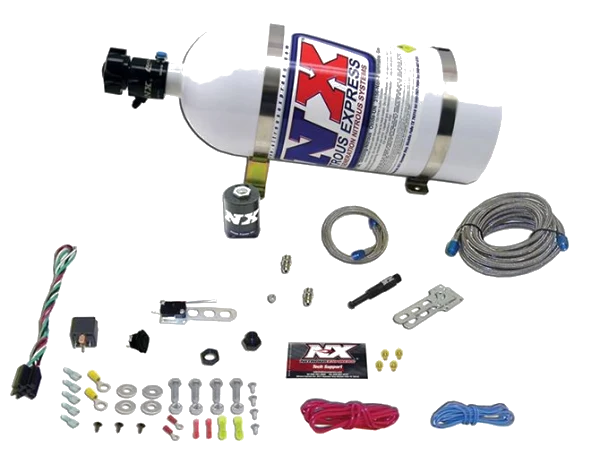 EFI Dry Single Nozzle System 12LB Nitrous Express NX 21000-12