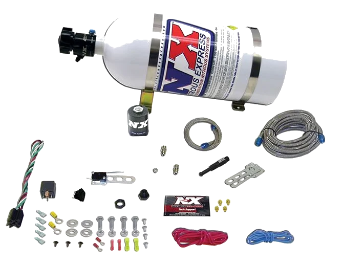 EFI Dry Single Nozzle System 12LB Nitrous Express NX 21000-12