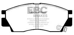 DP679 Klocki hamulcowe ULTIMAX2 EBC Brakes Mitsubishi Sapporro