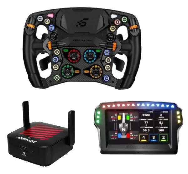 Zestaw Simagic ZEUS Formula 280mm + MagicDash 4 + AirLink Simracing