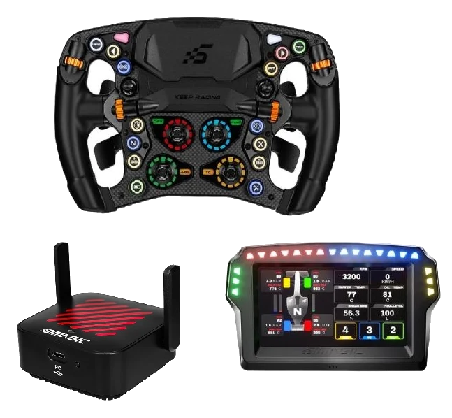 Zestaw Simagic ZEUS Formula 280mm + MagicDash 4 + AirLink Simracing