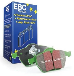 DP62463 Klocki hamulcowe GREENSTUFF EBC Brakes Mazda Mitsubishi Eclipse Cross Outlander Pajero Sport Shogun Sport CX5 2nd Gen Mitsubishi COMMERCIAL L 200 15