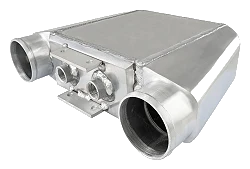 Intercooler wodny JRspec 250x230x120mm Górny Wlot / Wylot