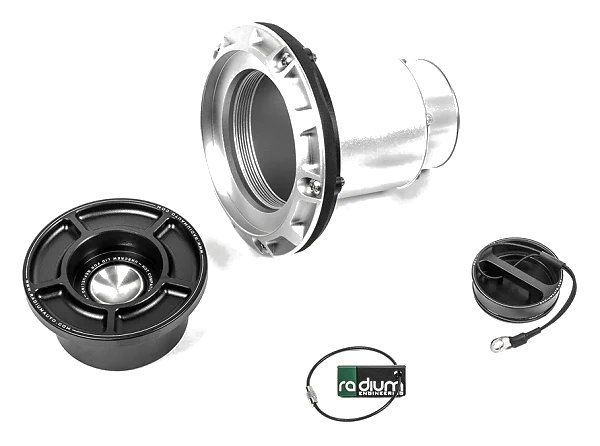 Remote Mount SVF Swing Valve Filler 2.25in Radium Engineering